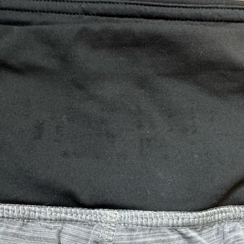 Lululemon Run Speed Squad Shorts Slate Gray/ Black with Flirty Pocket Sz. 6 - Picture 8 of 8